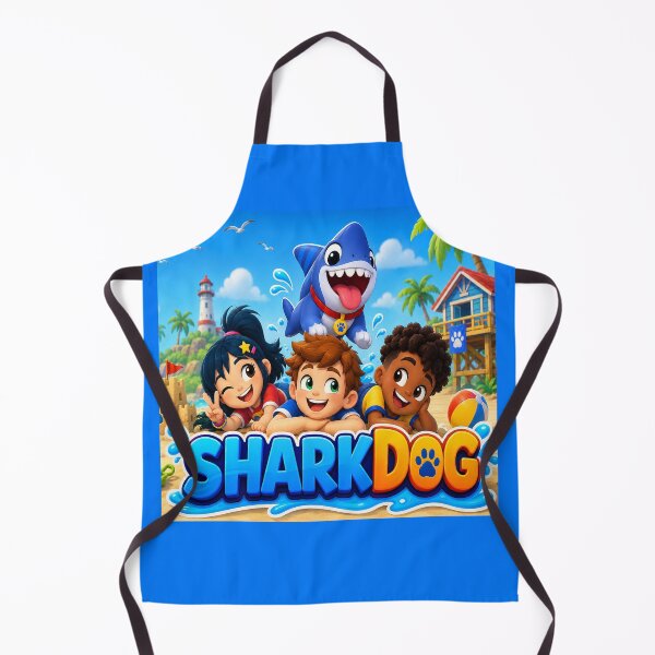 Item preview, The Sharkdog Cute Cartoon Sticker – Perfect Gift for Kids and Sharkdog Fans designed and sold by raspeed.