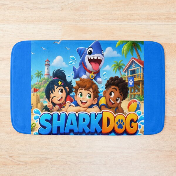 Item preview, The Sharkdog Cute Cartoon Sticker – Perfect Gift for Kids and Sharkdog Fans designed and sold by raspeed.