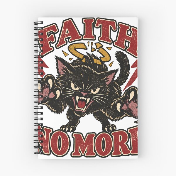 Item preview, Faith No More – Black Punk Cat designed and sold by RAIID.