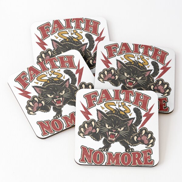Item preview, Faith No More – Black Punk Cat designed and sold by RAIID.