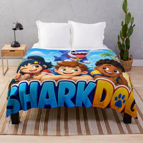 Item preview, The Sharkdog Cute Cartoon Sticker – Perfect Gift for Kids and Sharkdog Fans designed and sold by raspeed.