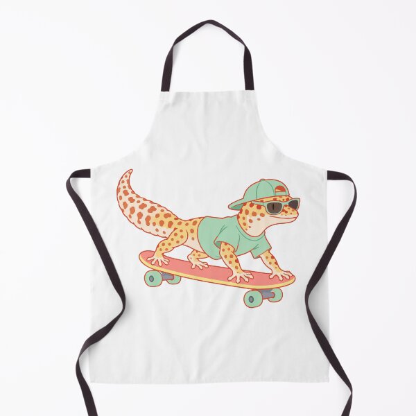 Item preview, Gecko Skateboarding With Cap designed and sold by Zoolumi.