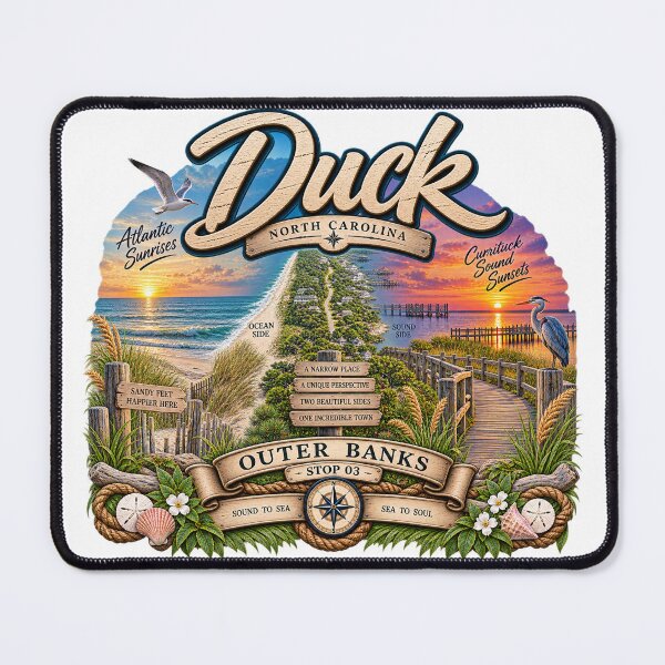 Item preview, Duck NC Sound to Sea designed and sold by The Coastal Route.