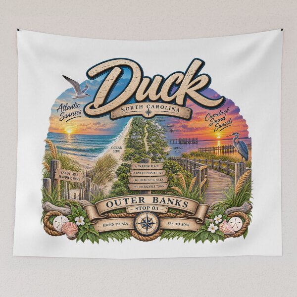 Item preview, Duck NC Sound to Sea designed and sold by The Coastal Route.