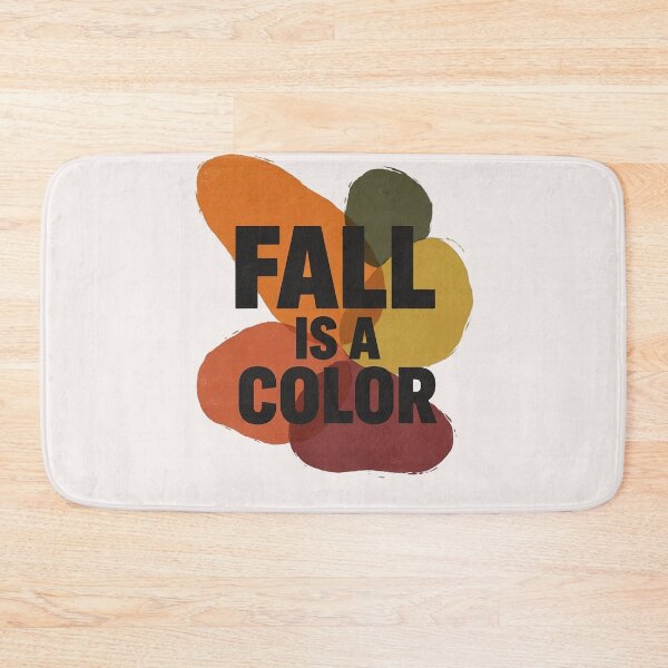 Item preview, Fall Is A Color Abstract Autumn Art designed and sold by WikaKowalczyk.