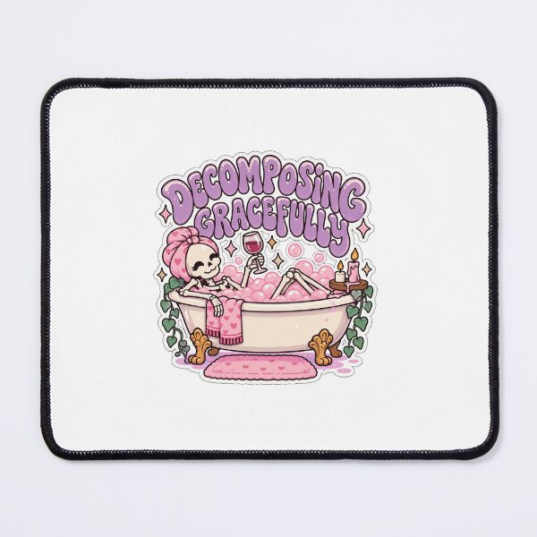 Item preview, Decomposing Gracefully Skeleton Bath designed and sold by FeminismTV.