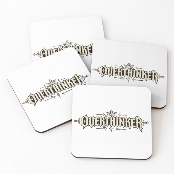 Item preview, Overthinker Gothic Blackletter designed and sold by FeminismTV.