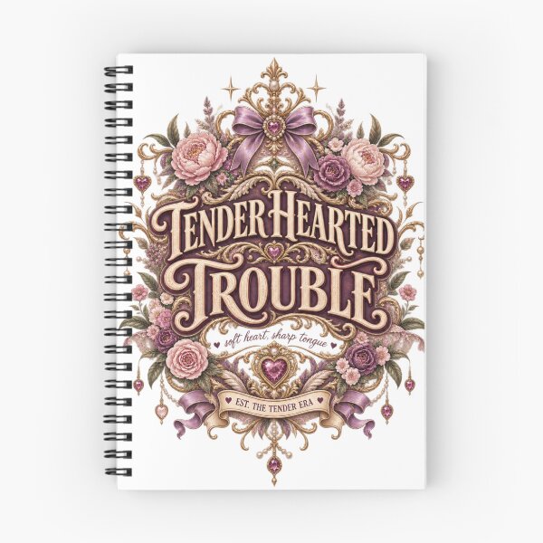 Item preview, Tender Hearted Trouble Sad Girl Design designed and sold by InkroarCo.