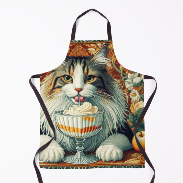 Item preview, Maine Coon ice-cream parlor designed and sold by ThatRockChic.
