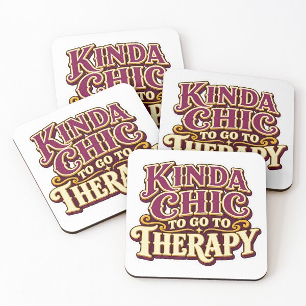 Item preview, Kinda Chic To Go To Therapy designed and sold by FeminismTV.