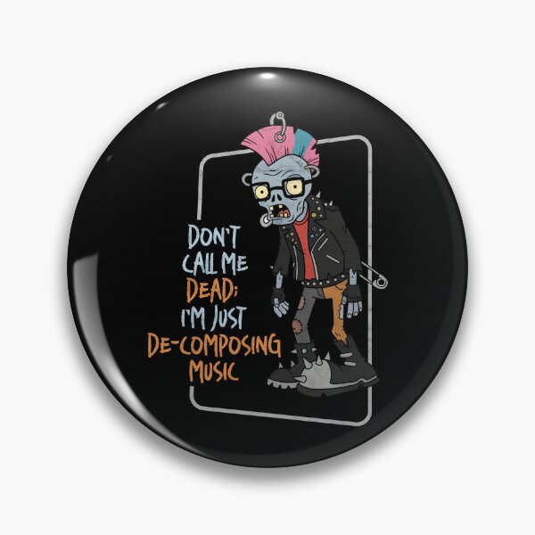 Item preview, De-Composing Music Punk Zombie designed and sold by OrrvexCreations.