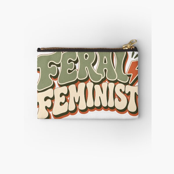 Item preview, Feral Feminist designed and sold by FeminismTV.