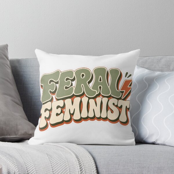 Item preview, Feral Feminist designed and sold by FeminismTV.
