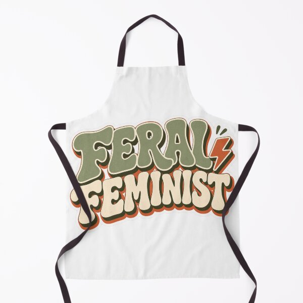 Item preview, Feral Feminist designed and sold by FeminismTV.