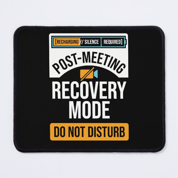 Item preview, Post Meeting Recovery Mode Funny Developer Gift designed and sold by Ixnor.