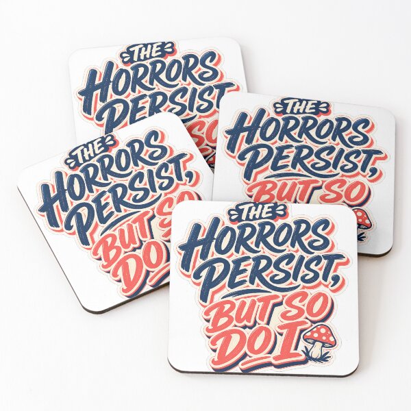 Item preview, The Horrors Persist But So Do I designed and sold by FeminismTV.
