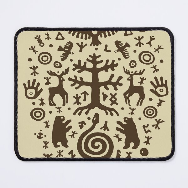 Item preview, Sacred Forest Tree Wildlife Totem designed and sold by RamyGallery.