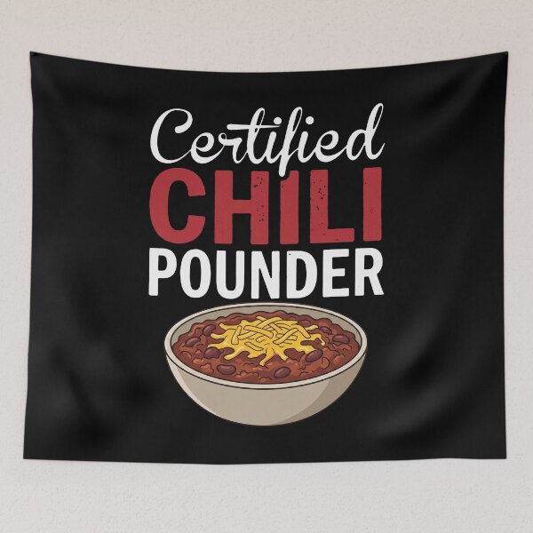 Item preview, Certified Chili Pounder Chili Lover Cook Foodie designed and sold by snhowkk.