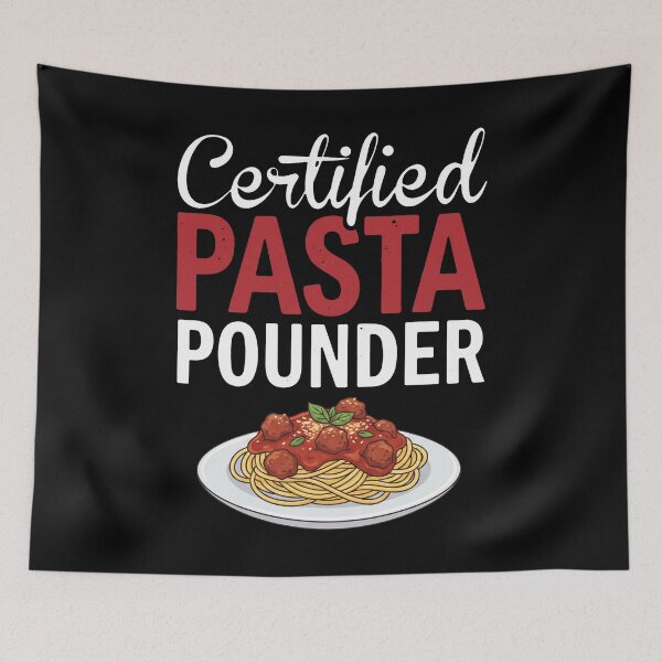 Item preview, Certified Pasta Pounder Italian Food Spaghetti Lover designed and sold by snhowkk.
