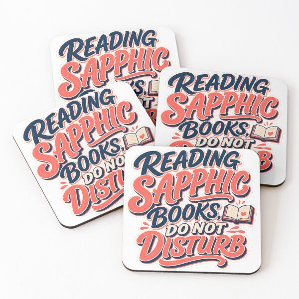 Item preview, Reading Sapphic Books Do Not Disturb designed and sold by FeminismTV.