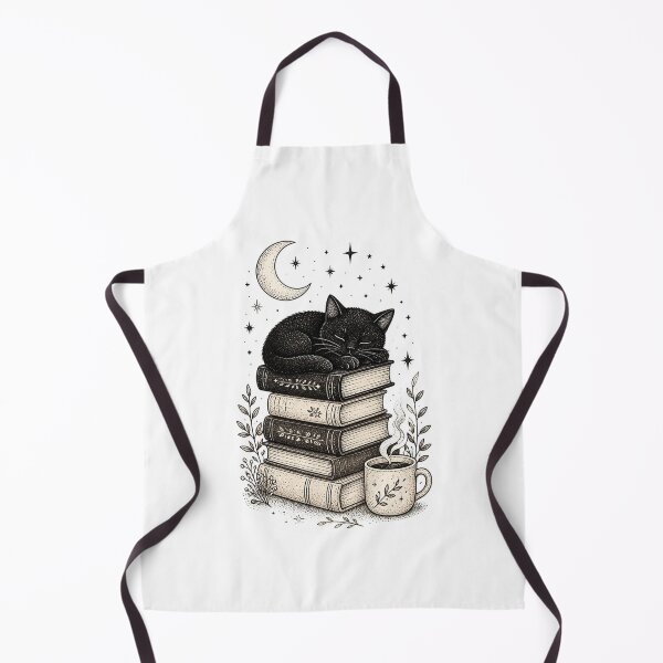 Item preview, Cozy Sleeping Black Cat Books designed and sold by creativerooney.