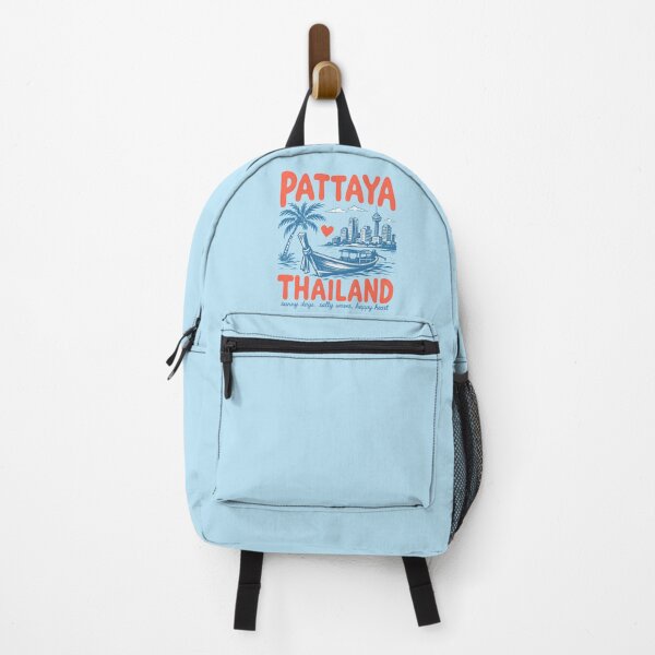 Item preview, Pattaya Thailand Cute Retro City designed and sold by HowToCanadian.