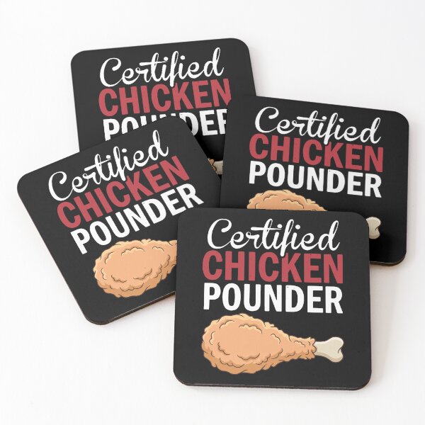 Item preview, Certified Chicken Pounder Funny Foodie Chicken Lover Humor designed and sold by snhowkk.