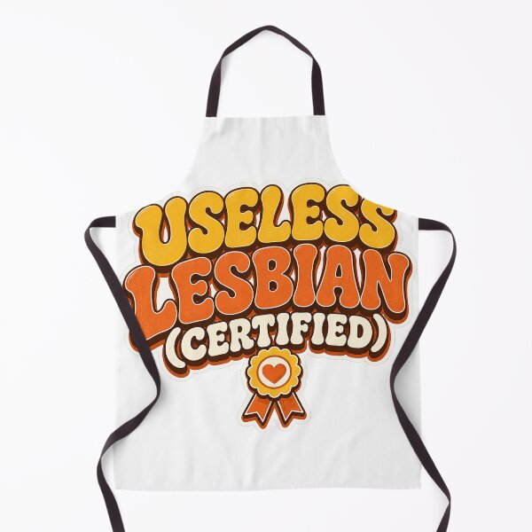 Item preview, Useless Lesbian Certified designed and sold by FeminismTV.