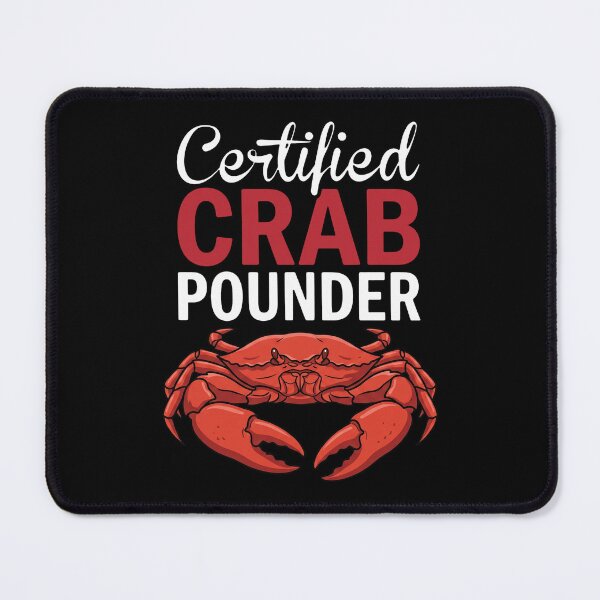 Item preview, Certified Crab Pounder Crab Lover Seafood Eating Fan designed and sold by snhowkk.