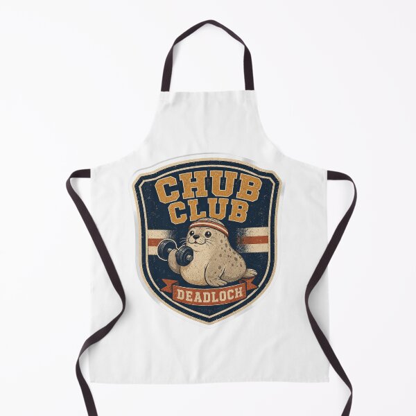 Item preview, Chub Club Deadloch Retro Gym Patch designed and sold by FeminismTV.