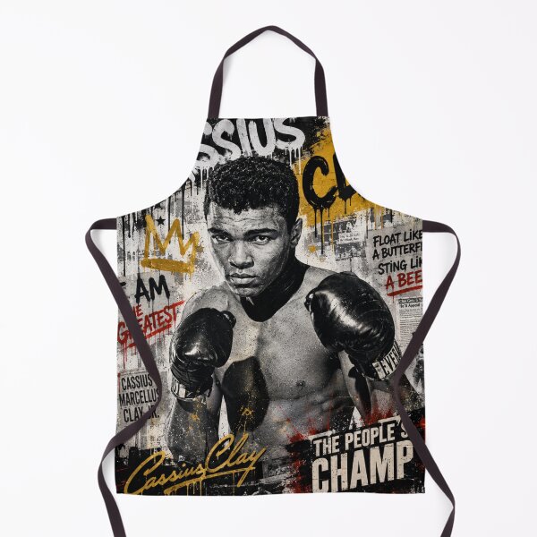 Item preview, Cassius Clay Street Art designed and sold by Shirts And Clothing XXX.
