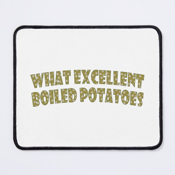 Item preview, Copy of What excellent boiled potatoes Jane Austen literary quote designed and sold by Anne Londez Studio.