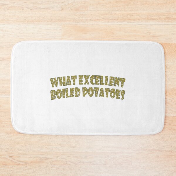 Item preview, Copy of What excellent boiled potatoes Jane Austen literary quote designed and sold by Anne Londez Studio.