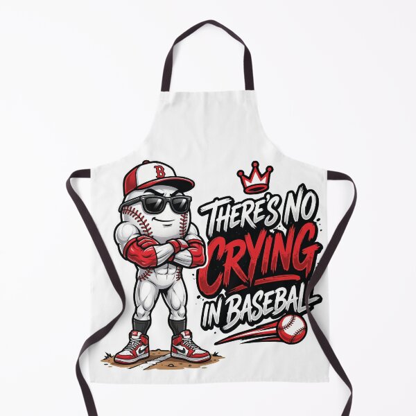 Item preview, There's No Crying in Baseball | Vintage Baseball Quote Retro Sports T-Shirt designed and sold by FirstCheck.