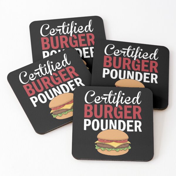 Item preview, Certified Burger Pounder Grill Master Cook Food Lover designed and sold by snhowkk.