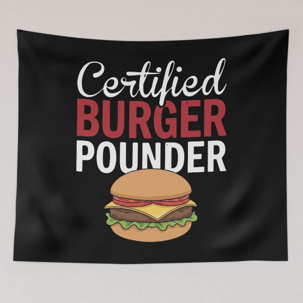 Item preview, Certified Burger Pounder Grill Master Cook Food Lover designed and sold by snhowkk.