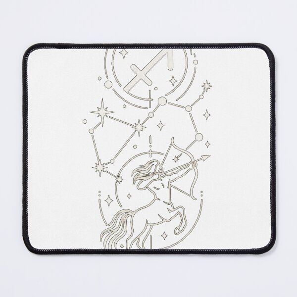 Item preview, Sagittarius Zodiac T-Shirt | Constellation Star Sign Line Art Tee | Astrology Gift for Sagittarius Season designed and sold by ElegantPeople.