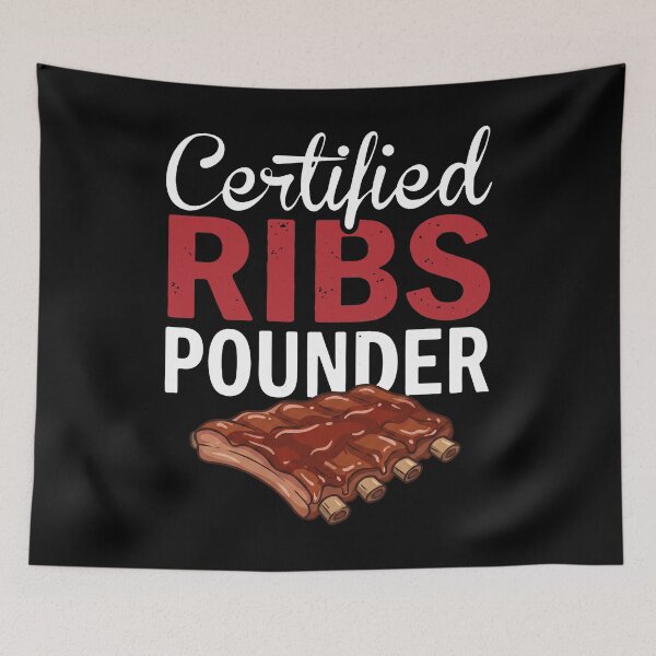Item preview, Certified Ribs Pounder Barbecue Grill Master Foodie designed and sold by snhowkk.
