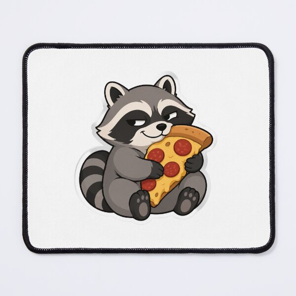 Item preview, Raccoon Hugging Pizza designed and sold by FeminismTV.