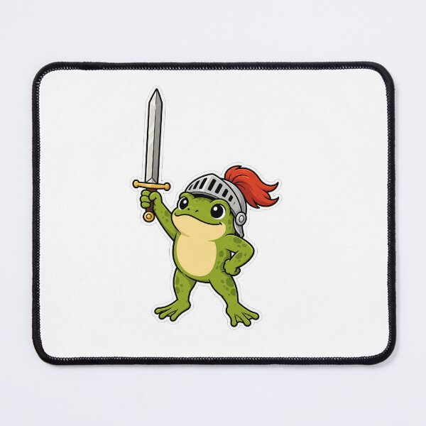 Item preview, Frog Knight With Sword designed and sold by FeminismTV.