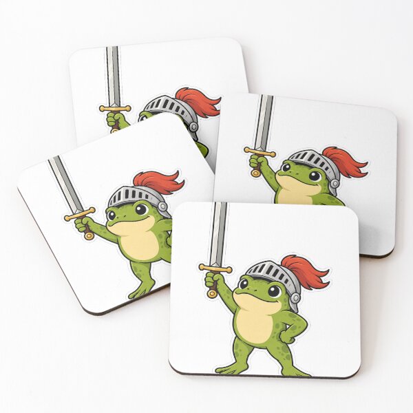 Item preview, Frog Knight With Sword designed and sold by FeminismTV.