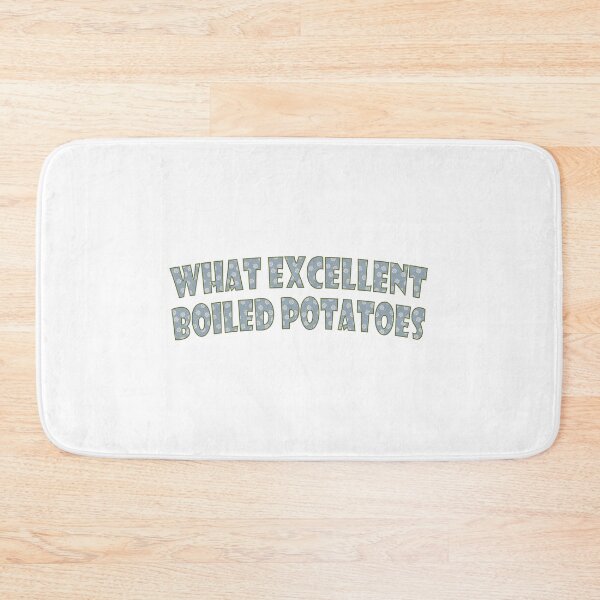 Item preview, What excellent boiled potatoes Jane Austen literary quote designed and sold by Anne Londez Studio.