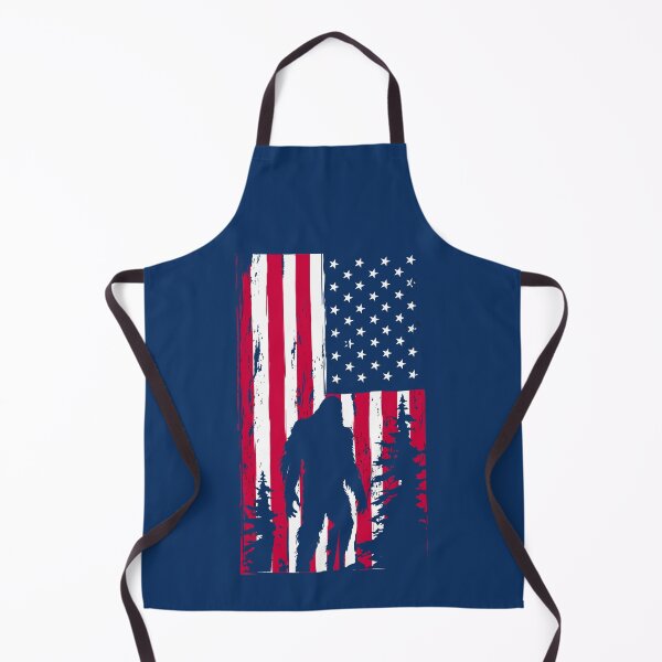 Item preview, Bigfoot American Flag Patriotic Sasquatch Vintage designed and sold by ZwoToopia.