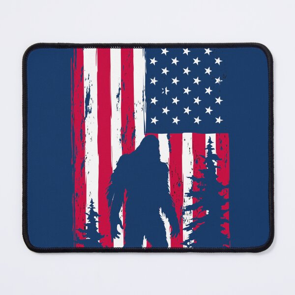 Item preview, Bigfoot American Flag Patriotic Sasquatch Vintage designed and sold by ZwoToopia.