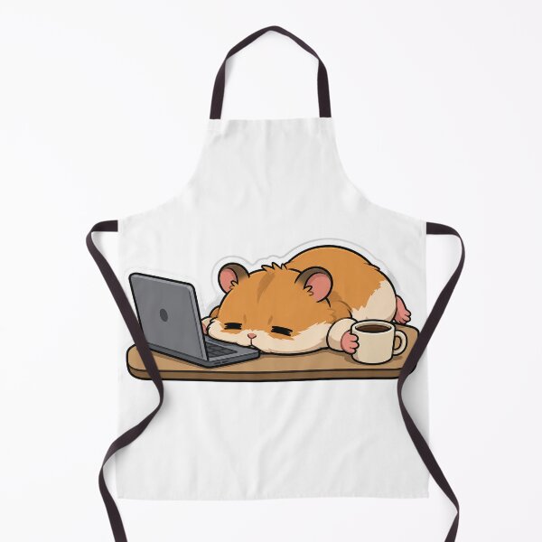 Item preview, Tired Hamster At Work designed and sold by FeminismTV.