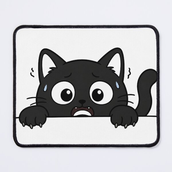 Item preview, Black Cat Hanging On designed and sold by FeminismTV.