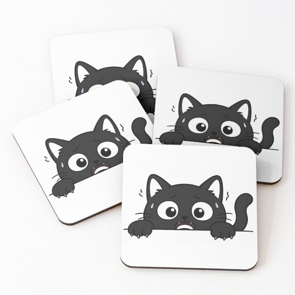 Item preview, Black Cat Hanging On designed and sold by FeminismTV.