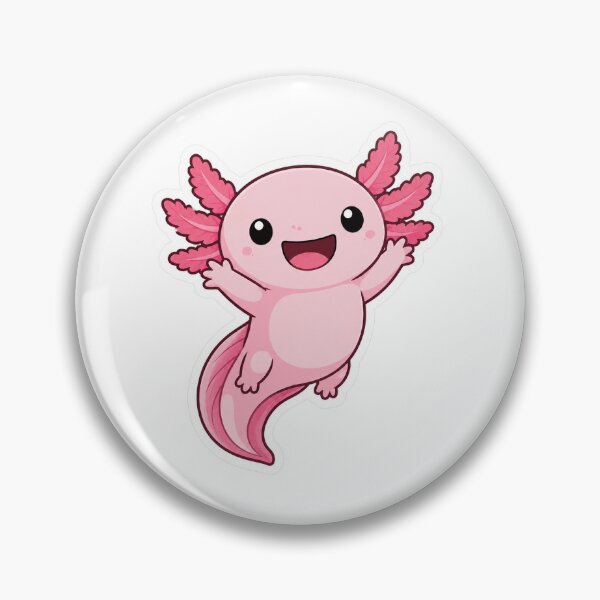 Item preview, Happy Pink Axolotl designed and sold by FeminismTV.