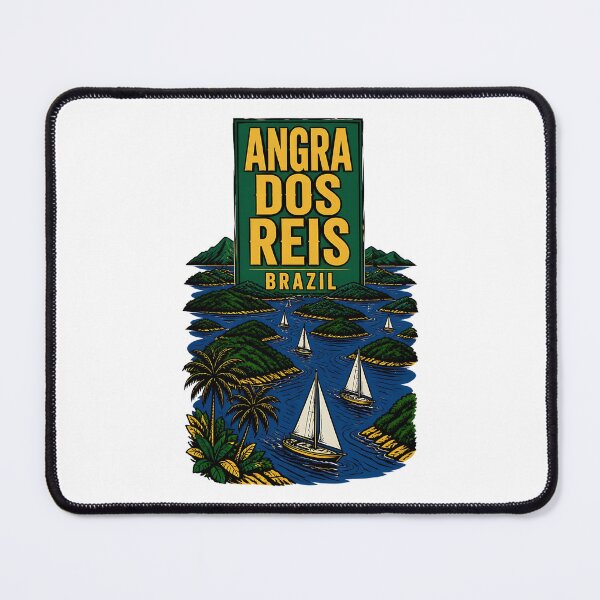 Item preview, Angra Dos Reis Brazil Vintage Travel Tourism designed and sold by TravelersGems.