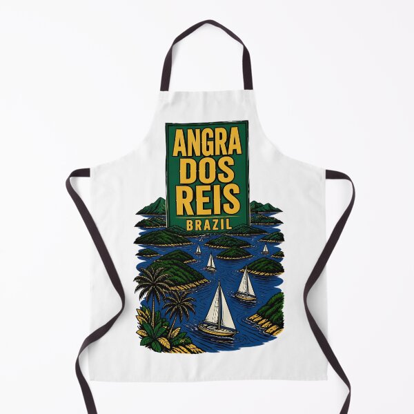 Item preview, Angra Dos Reis Brazil Vintage Travel Tourism designed and sold by TravelersGems.